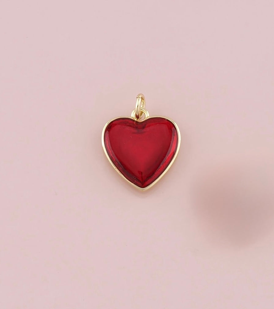 Red Heart Charm