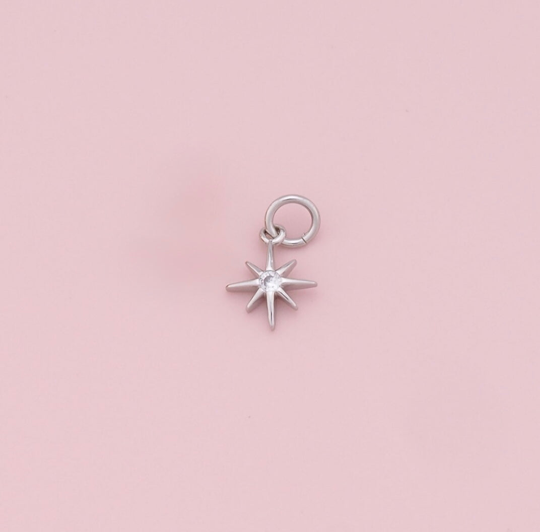 Silver Shooting Star Charm