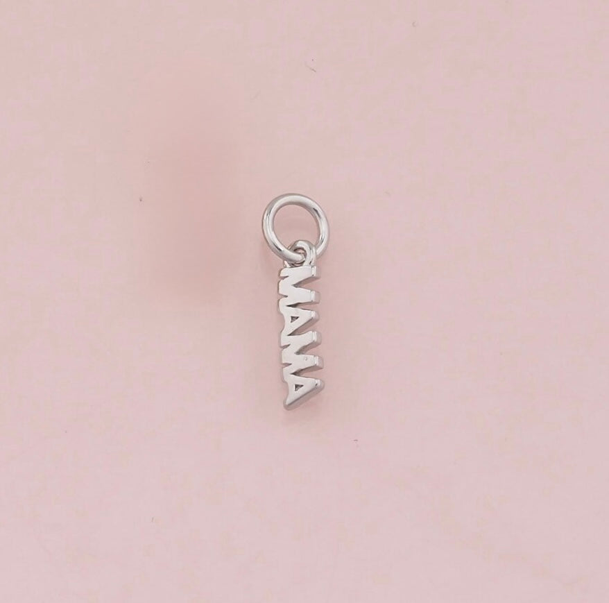 Silver Mama Charm