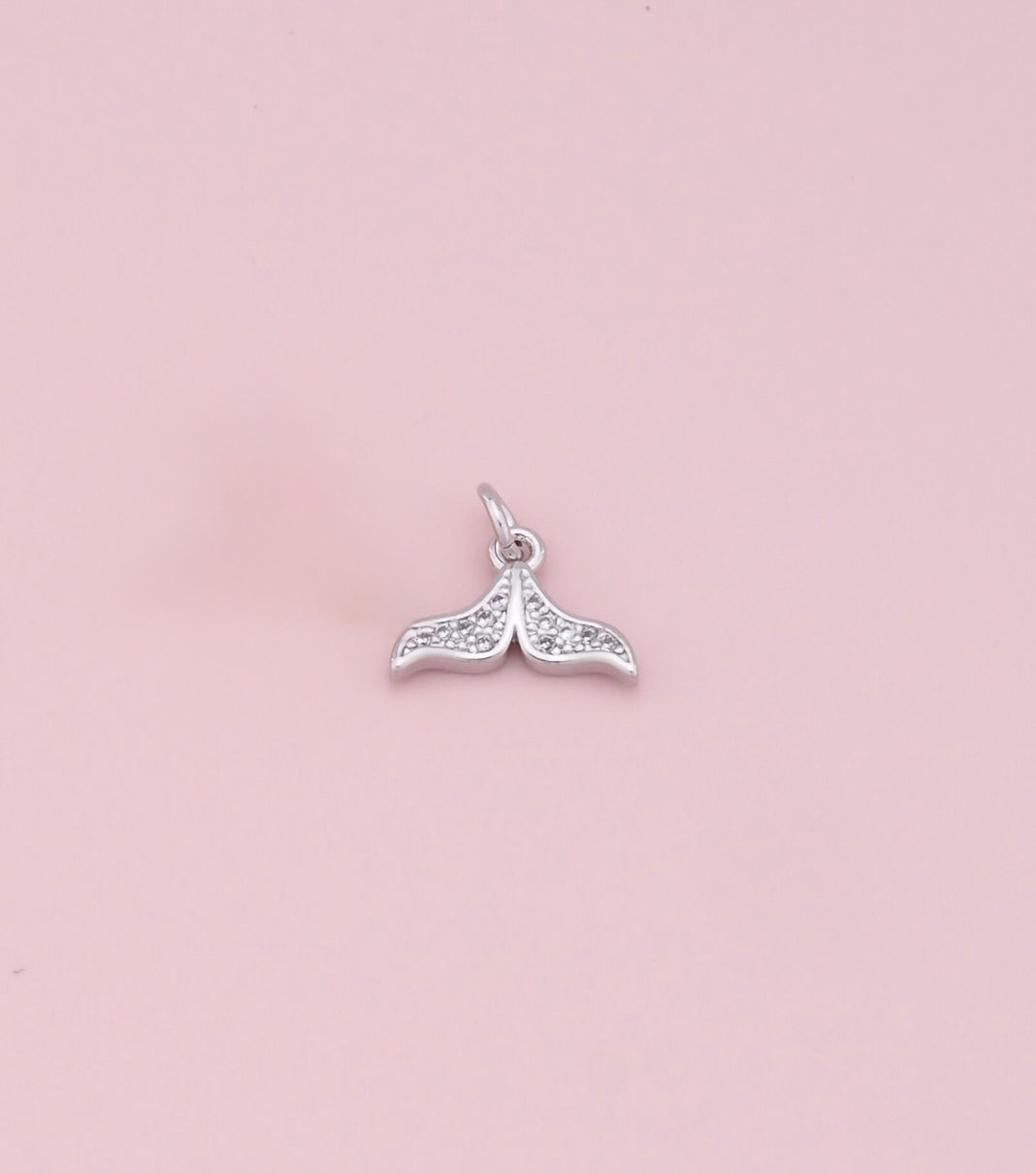 Silver Mermaid Tail Charm