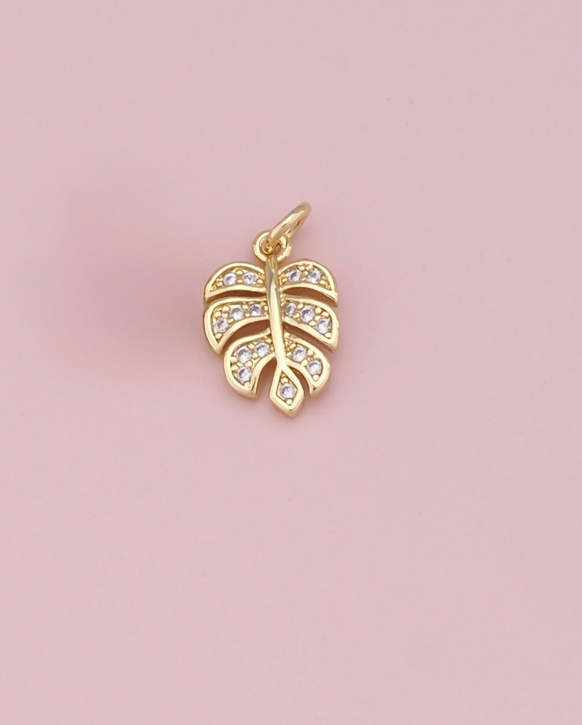 Tropical Leaf Charm