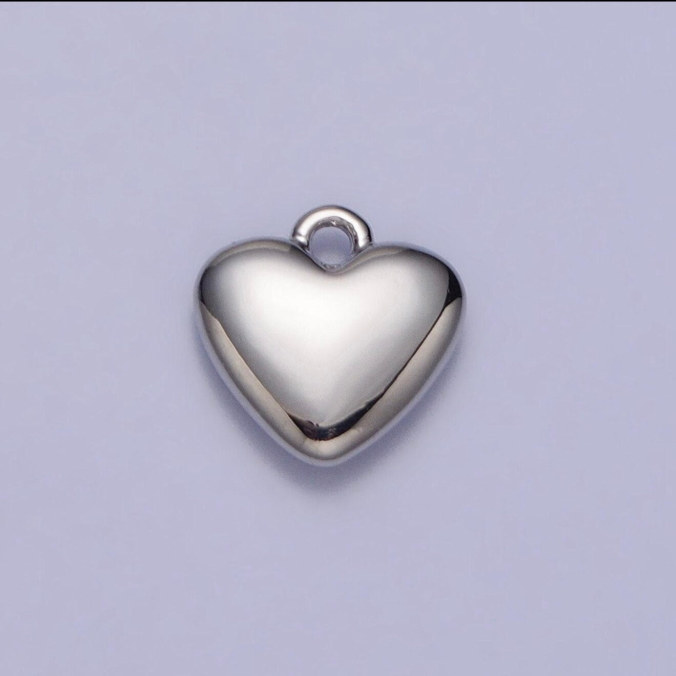 Silver Heart Charm