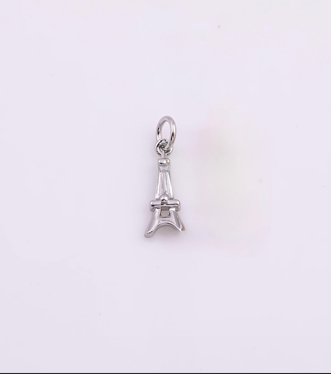Silver Eiffel Tower Charm