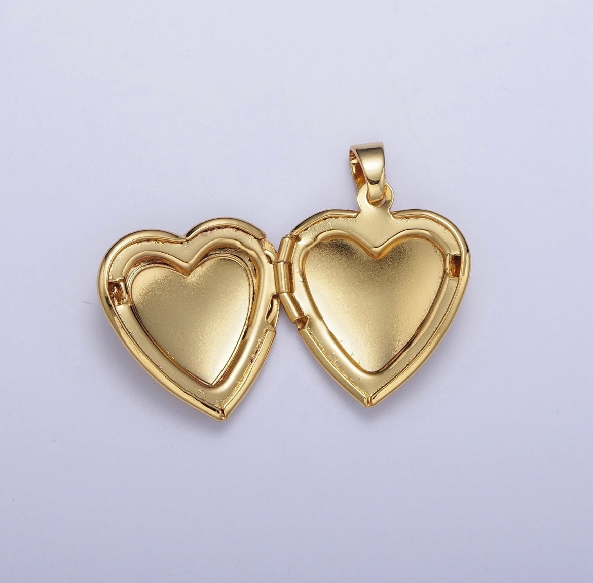 Vintage Heart Locket Charm