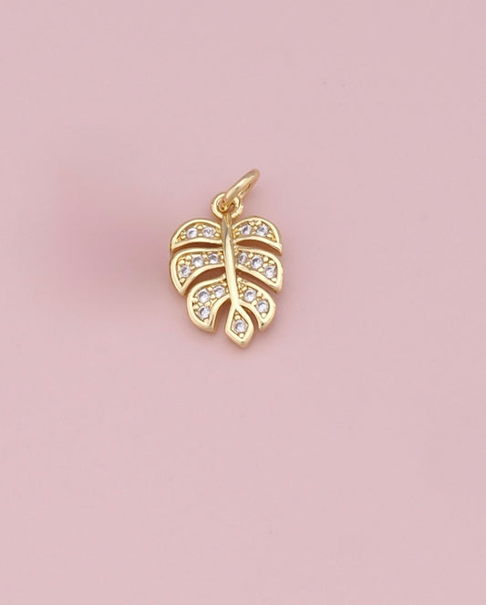Tropical Leaf Charm