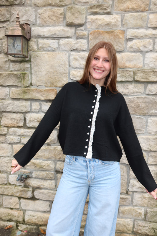 piper sweater cardigan