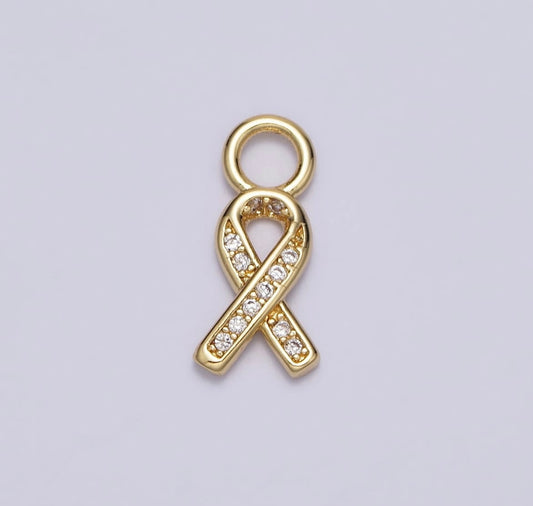 Cancer Ribbon Charm