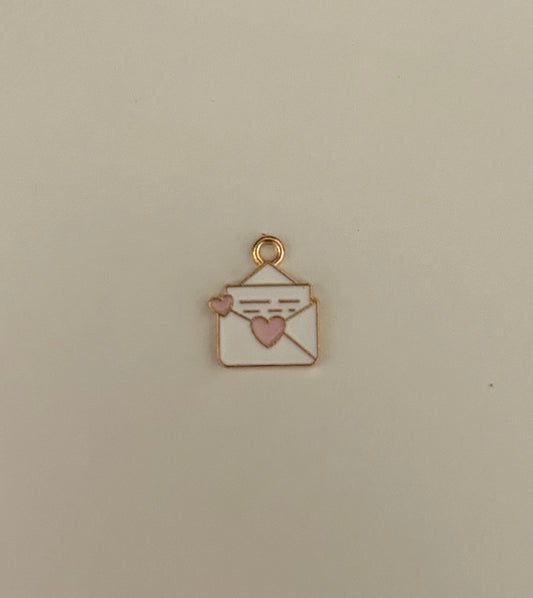 Heart Envelope Charm