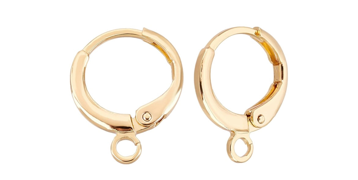 Pearl Hoop Earrings