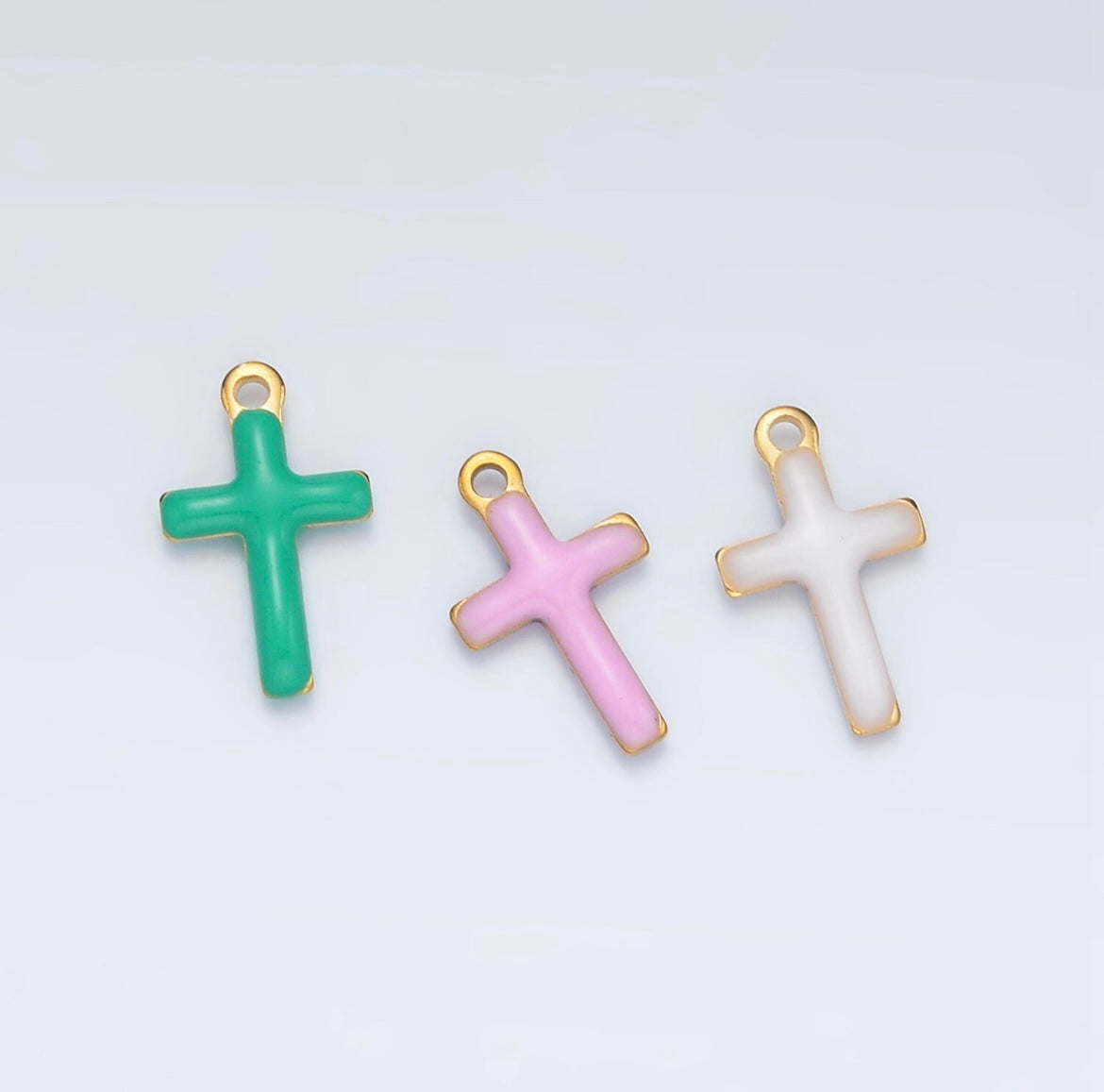 Tiny Cross Charms