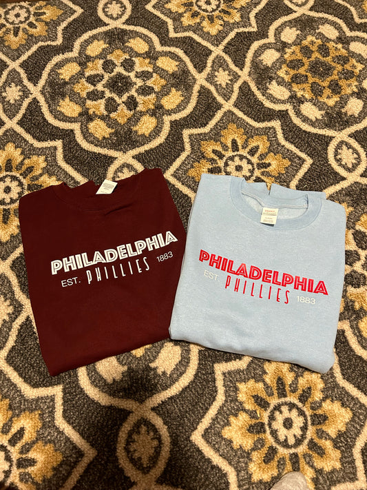 phillies crewneck